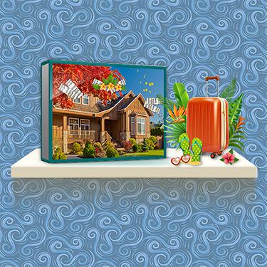 1001 Jigsaw Home Sweet Home Back from Vacation