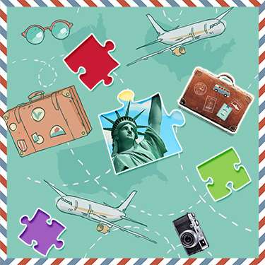 1001 Jigsaw World Tour - American Puzzles