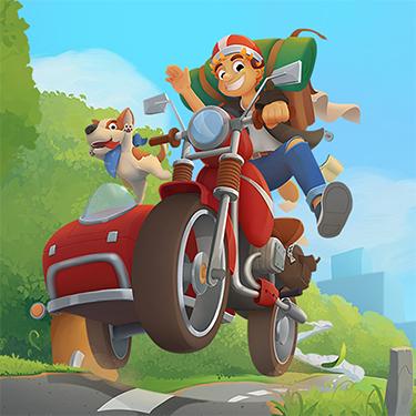 Adventure Mosaics - Moto-Trip