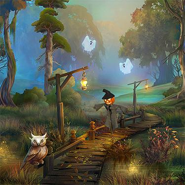 Fantasy Mosaics Series - Fantasy Mosaics 49 - Haunted Swamp