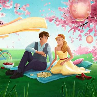 Mahjong Games - Mahjong Valentine's Day