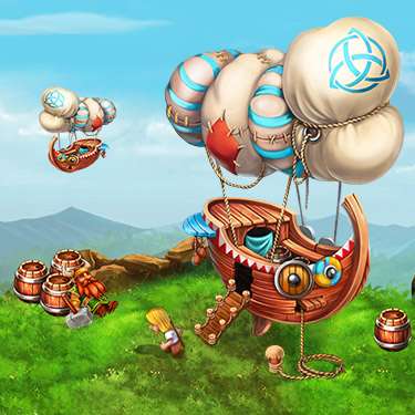 Resource Management Games - Viking Brothers 2